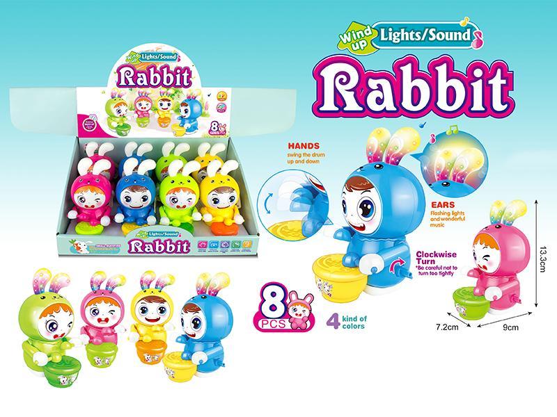 Wind Up Rabbit With Flash And Music