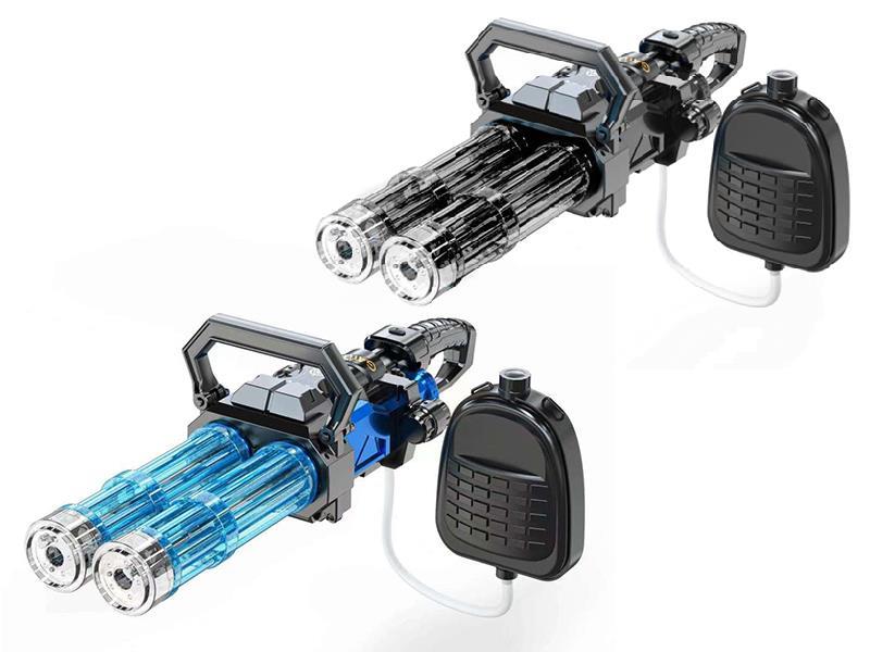 Electric Double-Barreled Gatling Backpack Water Gun