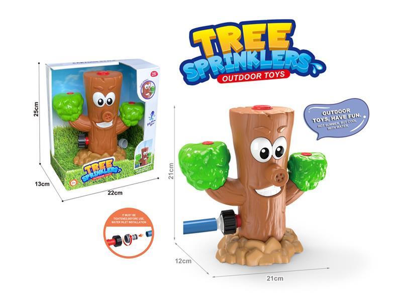 Tree Head Sprinkler Outdoor Toy