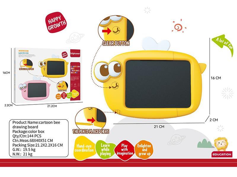 Cartoon Bee Drawing Board