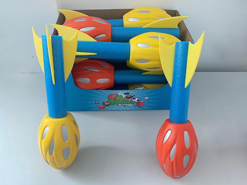 33cm Torpedo Missile Hand Throwing Toy 12pcs
