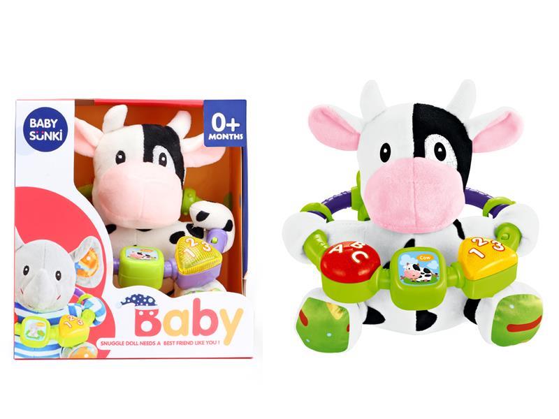 Plush Cow With Light And Music