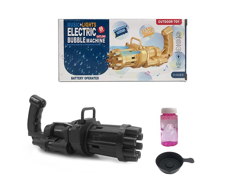 8 Holes Gatling Bubble Gun