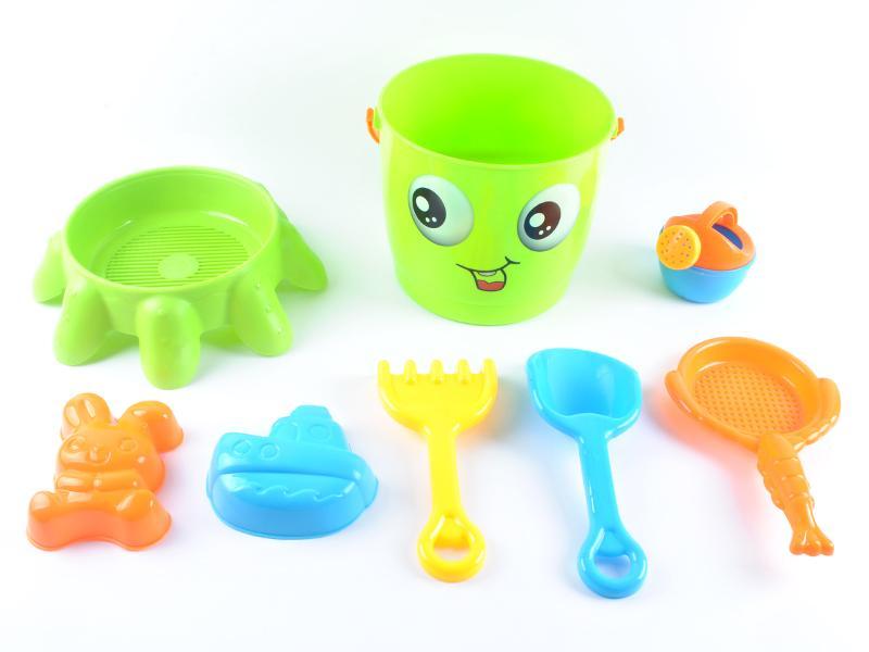 Octopus Expression Beach Bucket