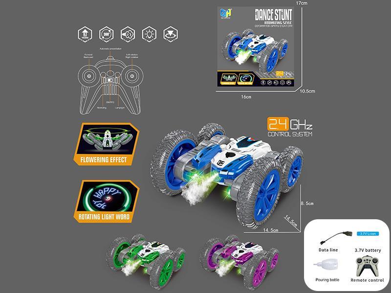 2.4G R/C Stunt Car(LED Letter Lights)