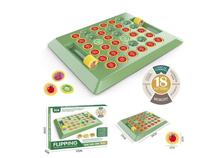 Fruit Flip Chess Matching Toys