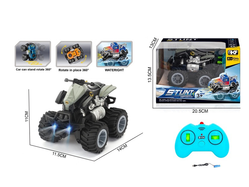 2.4G Remote Control Amphibious Batman Graffiti Car