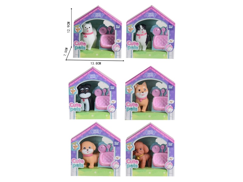 Animal Puppy House With Accessories And Bb Whistle