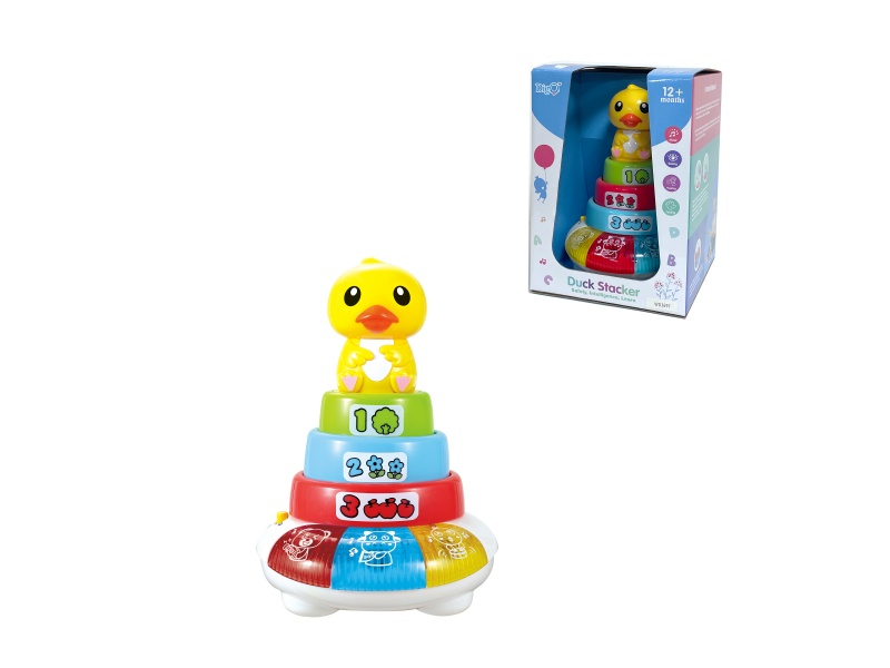 Duck Plastic Jengage with light and music