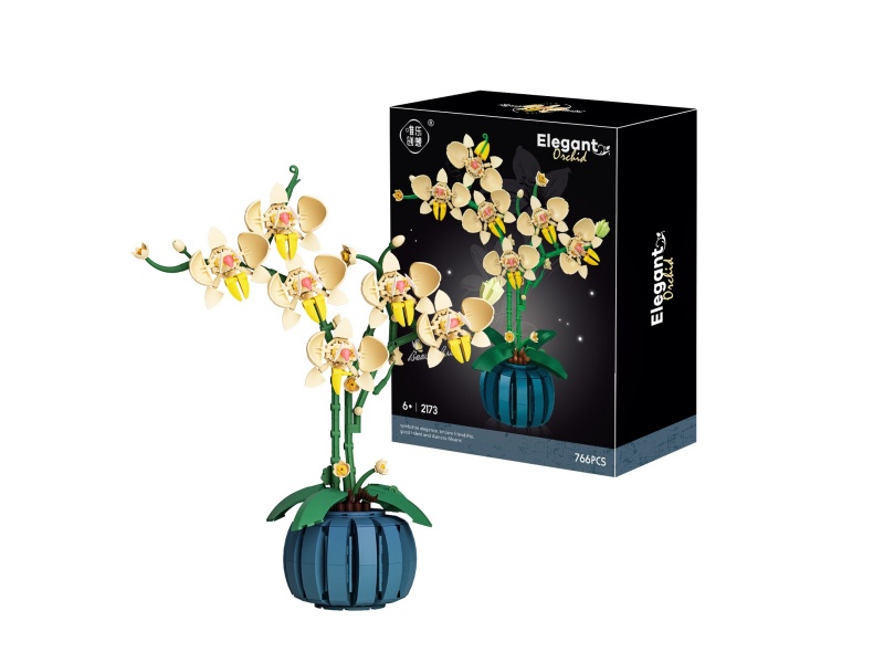 Orchid Building Blocks 766pcs