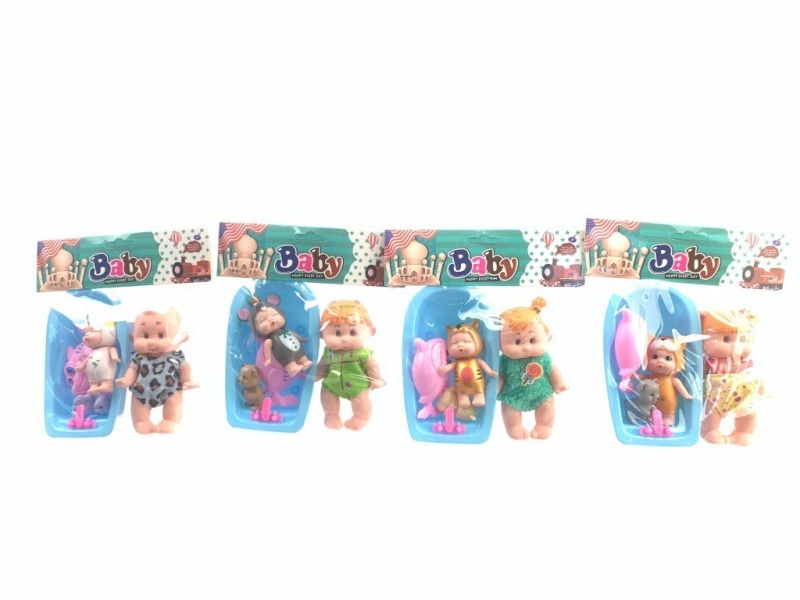 5-Inch Rubber-Lined Fruit Doll