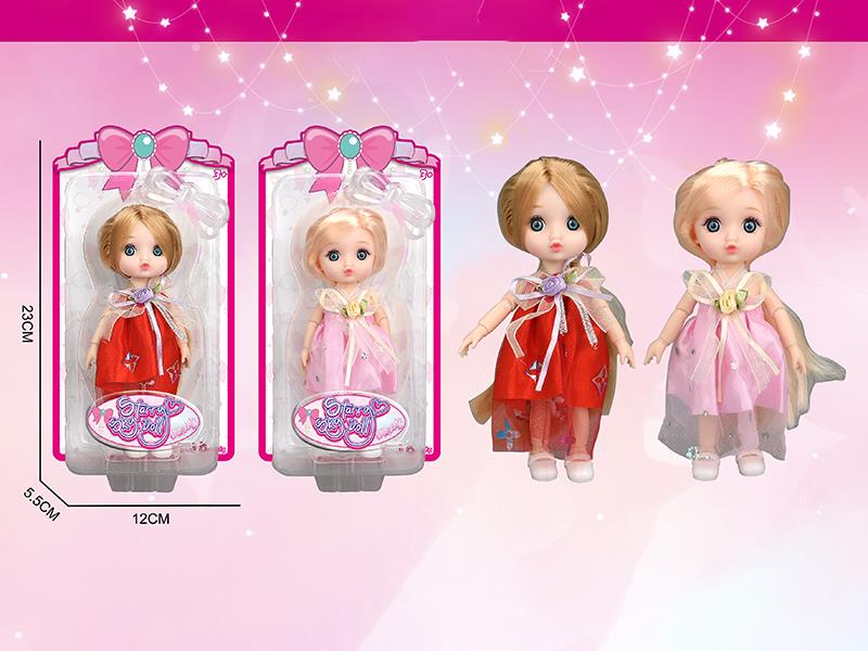 6 Inch 12-Joints Fashion Doll