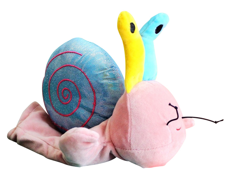 Snail Cartoon Animal Hand Puppet Plush Doll