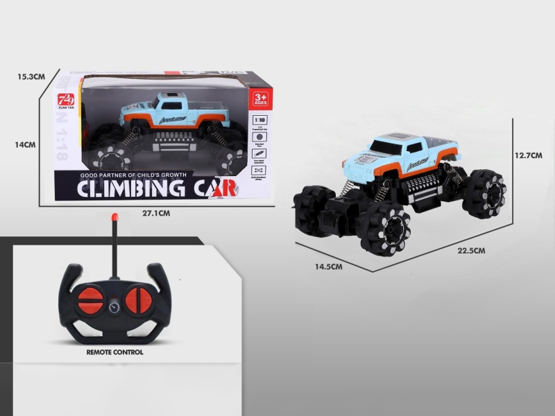 1:18 Bay Color Remote Control Climbing Car