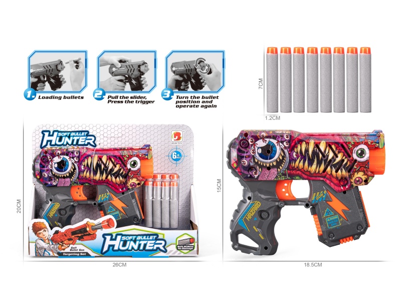 Monster Uv Soft Bullet Gun