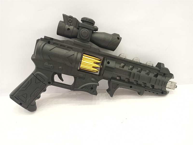 Electric Gun With Colorful Lights