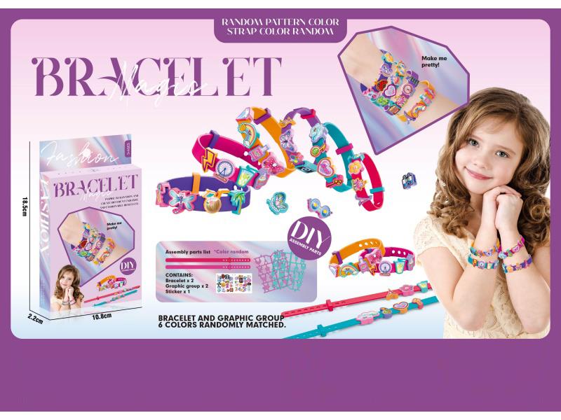 Diy Educational Beaded Role-Playing Patterned Bracelet, Wristband And Watch Strap