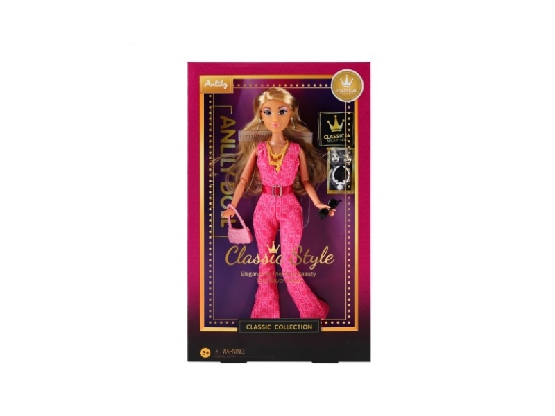 11.5-Inch Solid Doll (Brown Skin Color)