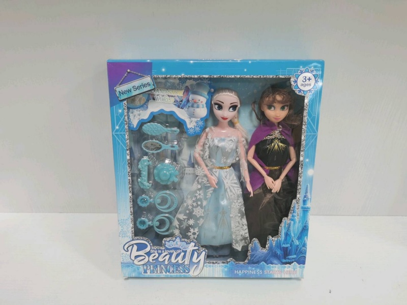 Frozen Series 11.5" Solid Joint Doll Set