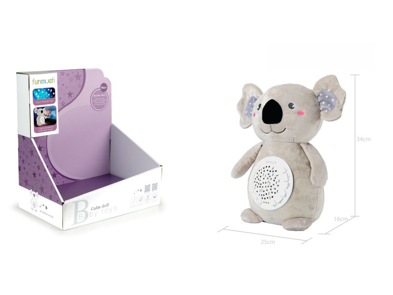 12-Key Soothing Projection Plush (Koala)