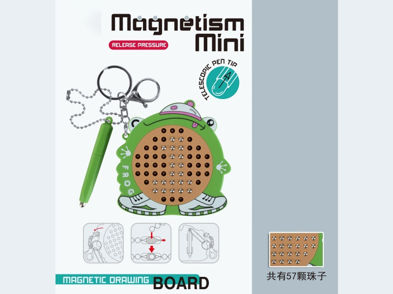 Frog Magnetic Steel Ball Decompression Drawing Board