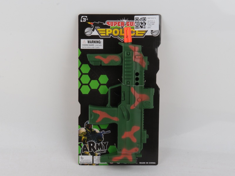 Camouflage Orange Flint Gun