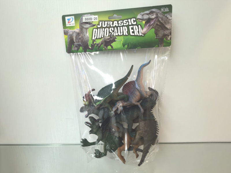 Pvc Simulation Dinosaur 8Pcs