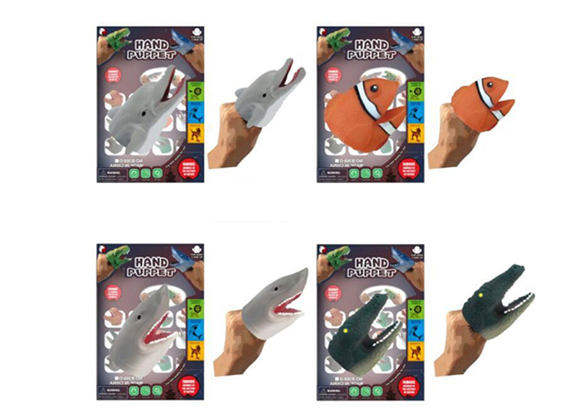 Sea Animal Soft Plastic Hand Puppet