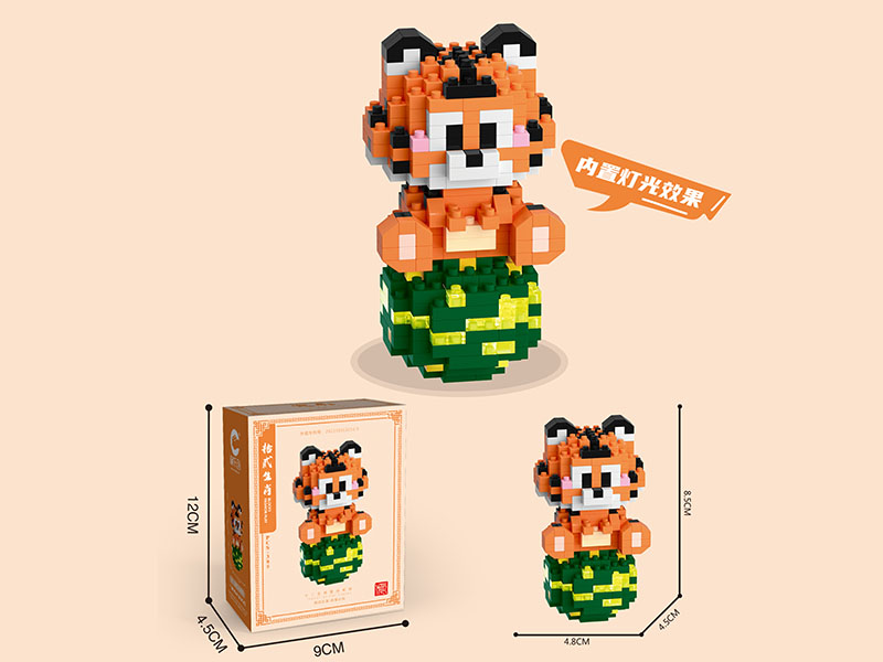 Therat Of The Zodiac Tiger Building Blocks 385pcs