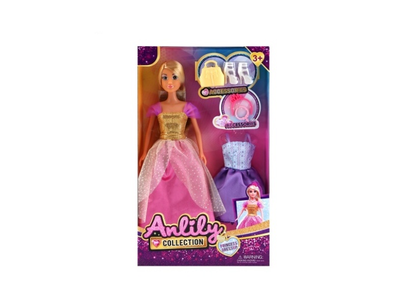 11.5-Inch Solid Doll (Brown Skin Color)