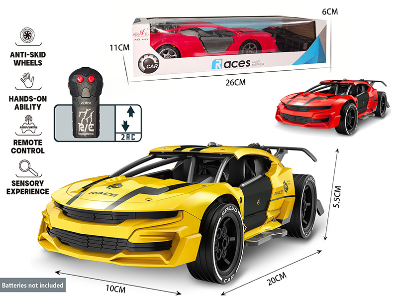 1:20 2 Channel Remote Control Car