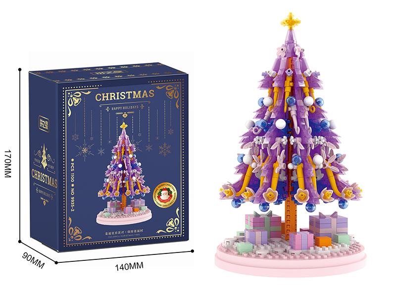 Christmas Tree Building Blocks 1100+pcs