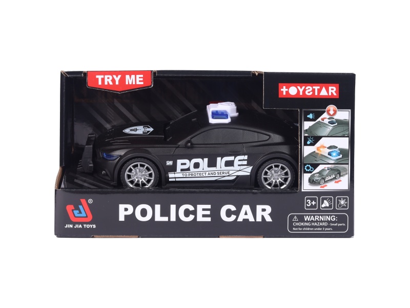 1:18 Inertial Police Car (Sound, Light