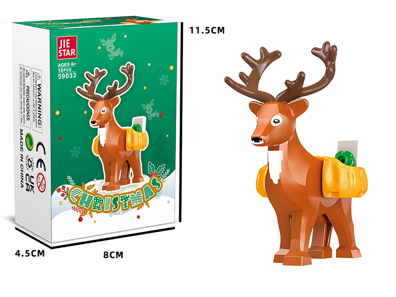 Christmas Small Building Blocks 10pcs