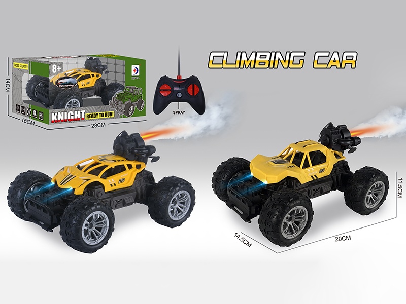 Remote Control Spray Climbing Car