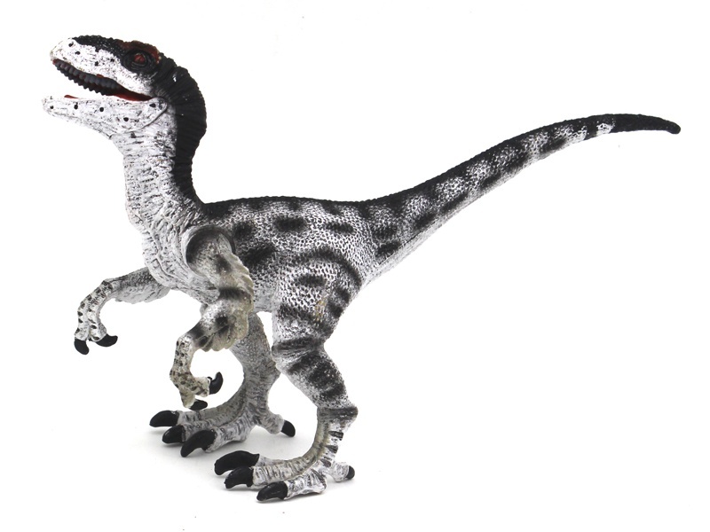 The Grey Velociraptor (With A Mouth That Can Open And Close And Arms That Can Move)