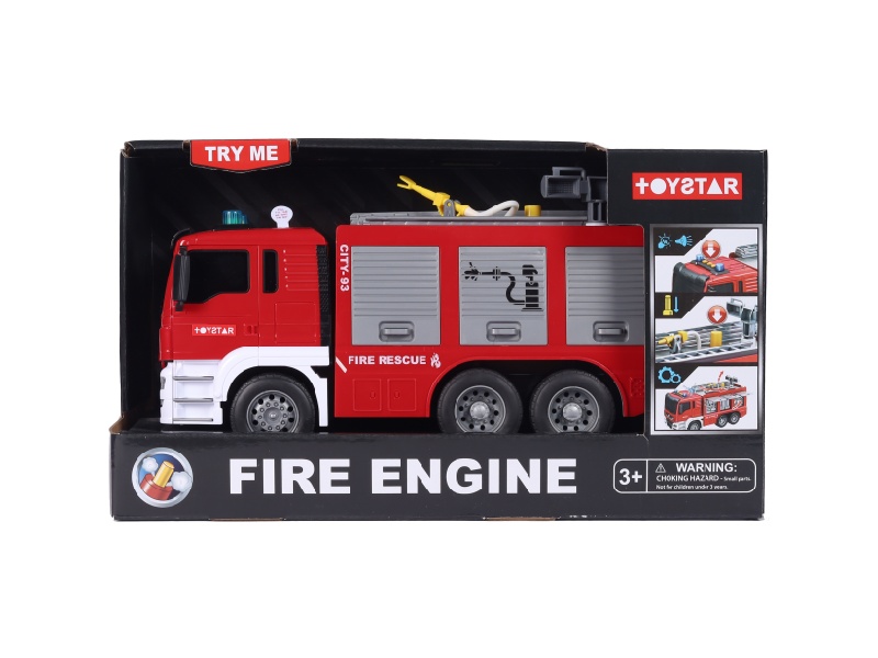 1:10 Inertial Urban Fire Engine (Sound) Lighting. Multi-Functional