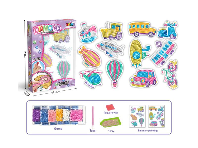 Creative Diamond Painting Set - Vehicle