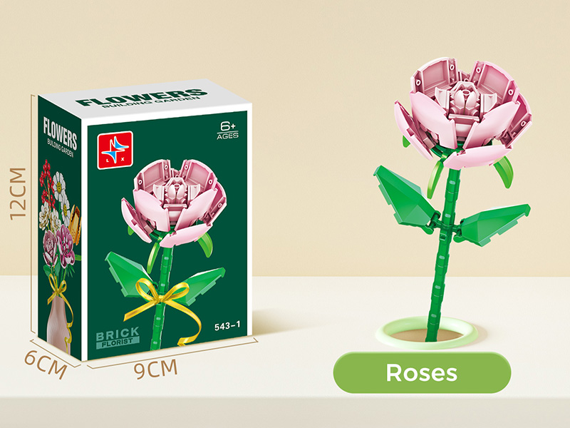 Small Particle Building Blocks - Roses