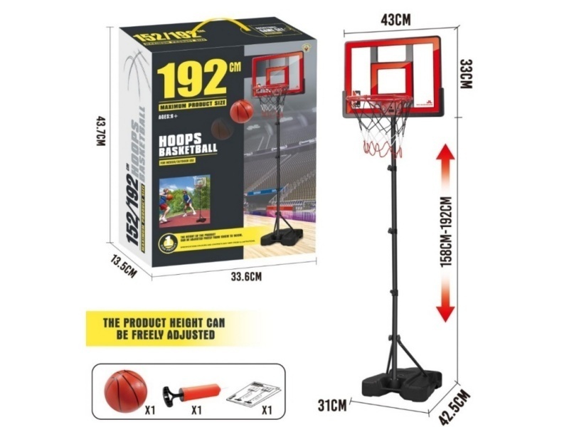 Enhanced Basketball Stand