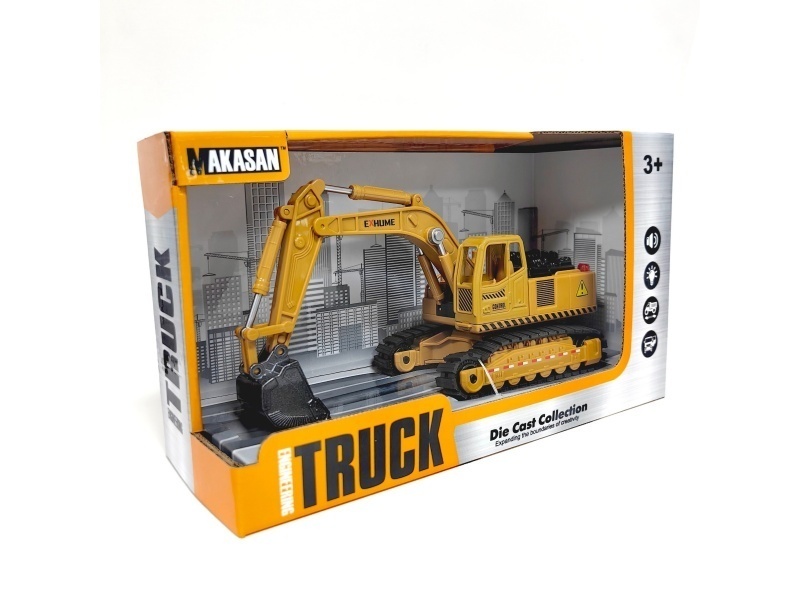 Alloy Sliding Track Excavator (Lights/Music)