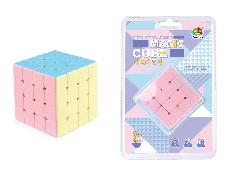 4×4×4 Macaron Color Rubik's Cube