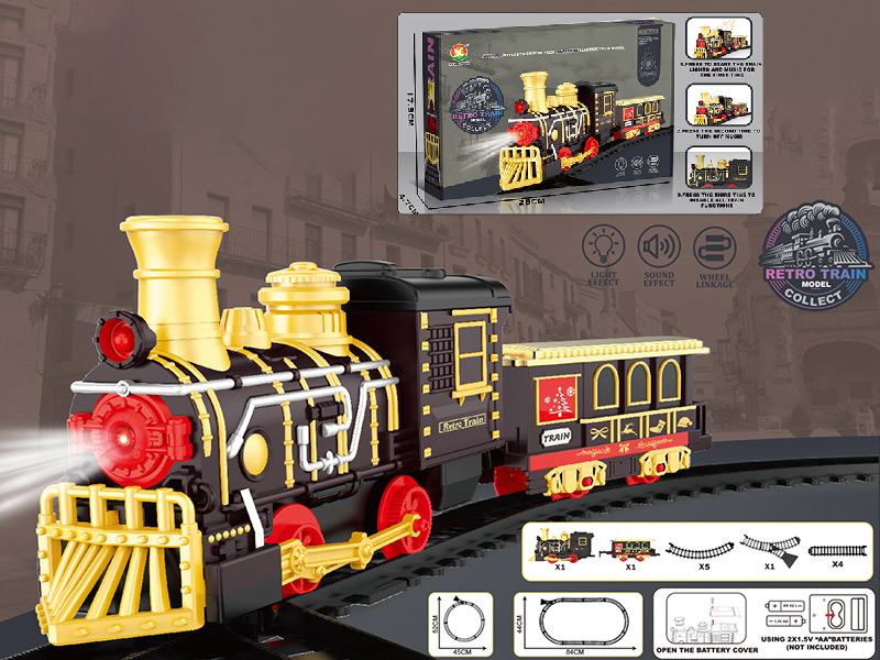 Classic Electric Rail Train