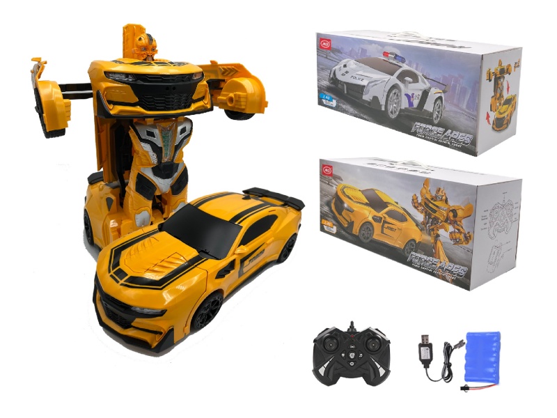1:10 Bumblebee Remote Control Transformation Car
