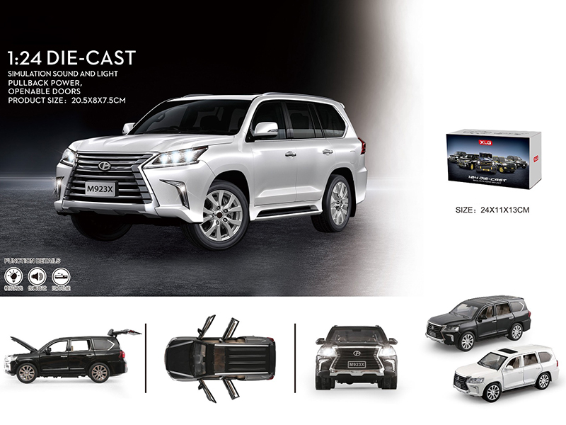 1:24 LX570 Lexus Alloy Car Model