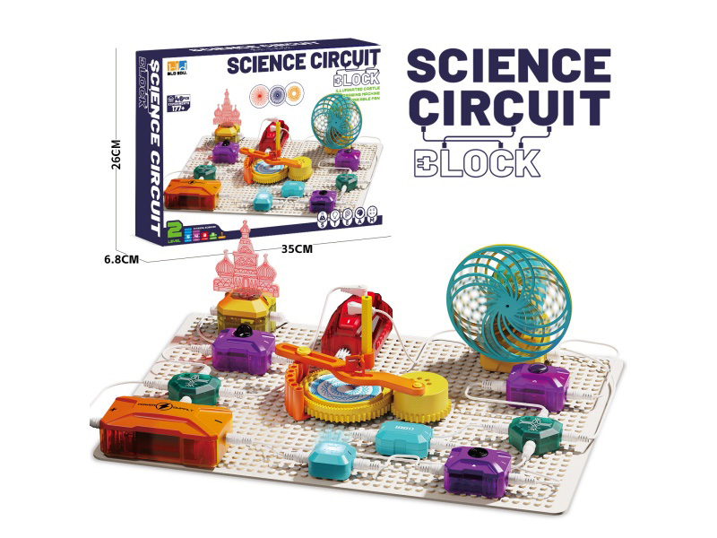 Circuit Building Blocks: Plotter + Visual Offset Fan + Light Guide Column Light Guide Room + Indicator Light