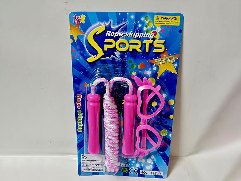 Rope Skipping + Glasses