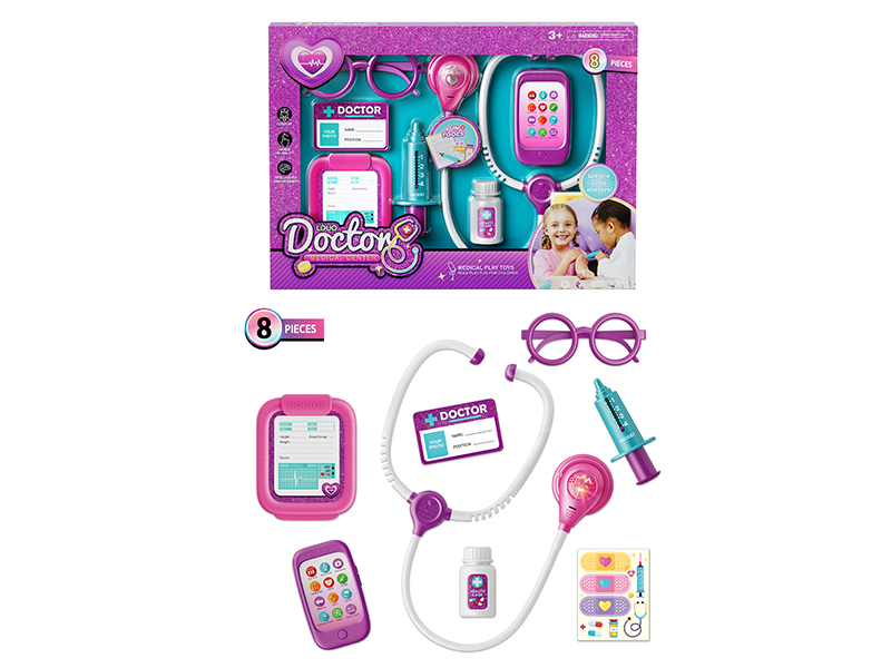 Doctor Set With Light And Sound (8PCS)