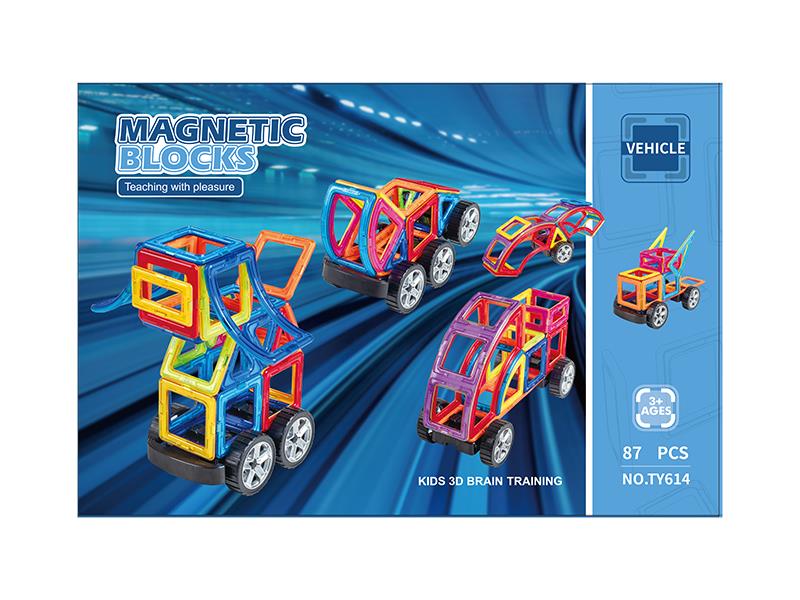 Magnetic Building Blocks 87pcs