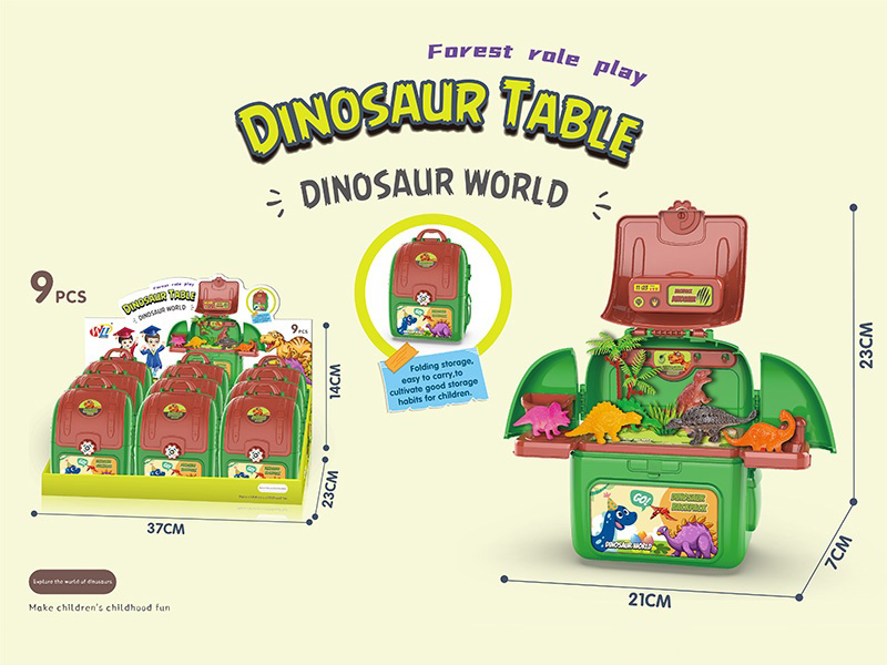 Dinosaur Bag Storage Station